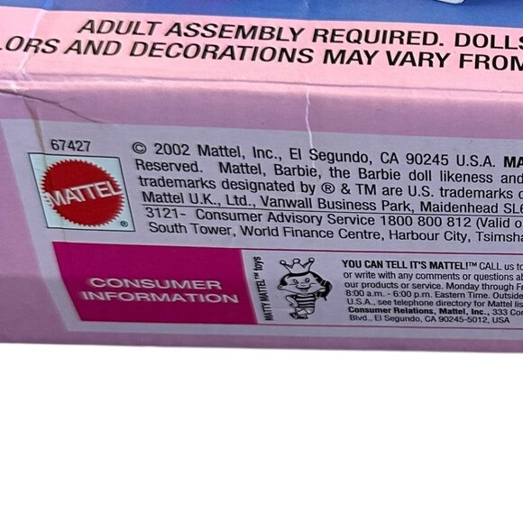 Barbie Mattel 2002 Classroom Playset Toys Interactive Doll Furniture NIB NEW - Picture 9 of 10